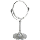 Stand Mirrors Free Standing Brass Mirror With 3x, 5x Magnification - Stellar Hardware and Bath 