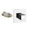 Qubika Thermal Wall-Mounted Built-In Thermostatic Mixer - Stellar Hardware and Bath 