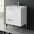 23 Inch Vanity Cabinet With Fitted Sink - Stellar Hardware and Bath 