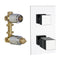 Qubika Thermal Thermostatic Two Way Diverter - Stellar Hardware and Bath 