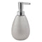 Astrid Silver Soap Dispenser Made From Pottery - Stellar Hardware and Bath 