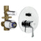 Jazz Built-In Bath and Shower Diverter with Deluxe Flange - Stellar Hardware and Bath 