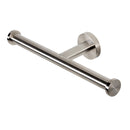 Nemox Stainless Satin Stainless Steel Spare Double Toilet Roll Holder - Stellar Hardware and Bath 