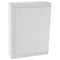 Storage Solutions 21 Inch Glossy White Medicine Cabinet - Stellar Hardware and Bath 