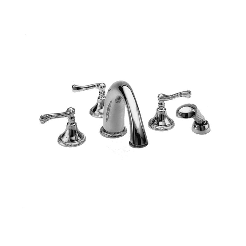 Newport Brass Amberly 3-1027 Roman Tub Faucet with Hand Shower - Stellar Hardware and Bath 