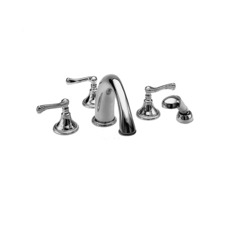 Amisa - 3-1027 Roman Tub Faucet with Hand Shower - Stellar Hardware and Bath 