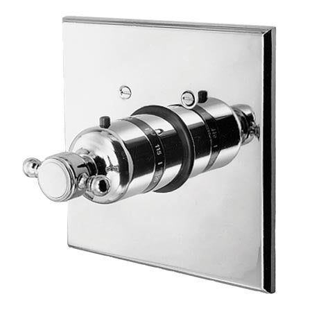 Chesterfield - 3-1034TS 3/4" Square Thermostatic Trim Plate with Handle - Stellar Hardware and Bath 