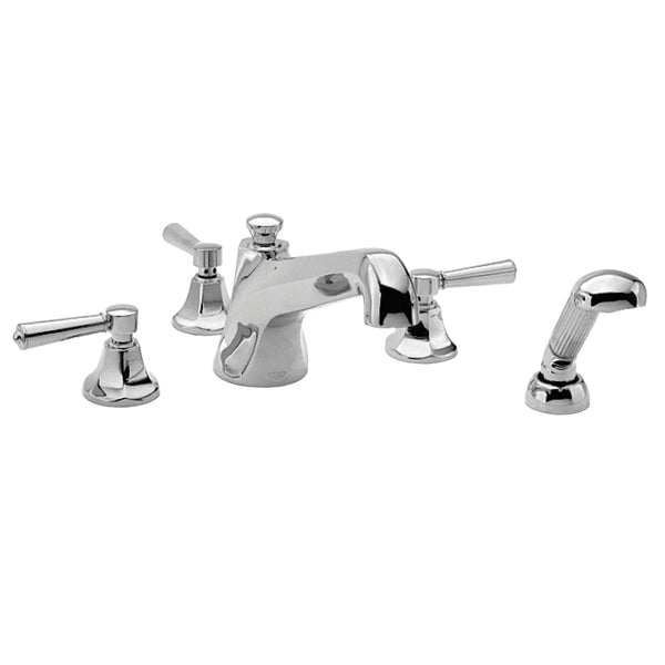 Newport Brass Metropole 3-1207 Roman Tub Faucet with Hand Shower - Stellar Hardware and Bath 