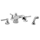 Metropole - 3-1207 Roman Tub Faucet with Hand Shower - Stellar Hardware and Bath 