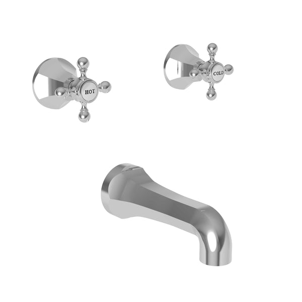 Newport Brass Metropole 3-1225 Wall Mount Tub Faucet - Stellar Hardware and Bath 
