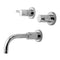 East Linear - 3-1505 Wall Mount Tub Faucet - Stellar Hardware and Bath 