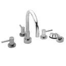 Newport Brass East Linear 3-1507 Roman Tub Faucet with Hand Shower - Stellar Hardware and Bath 