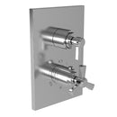 Miro - 3-1603TS 1/2" Square Thermostatic Trim Plate with Handle - Stellar Hardware and Bath 