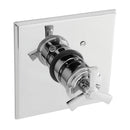 Newport Brass Miro 3-1604TS 3/4" Square Thermostatic Trim Plate with Handle - Stellar Hardware and Bath 