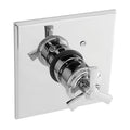 Miro - 3-1604TS 3/4" Square Thermostatic Trim Plate with Handle - Stellar Hardware and Bath 