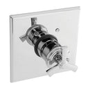 Miro - 3-1604TS 3/4" Square Thermostatic Trim Plate with Handle - Stellar Hardware and Bath 