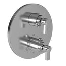 Miro - 3-1623TR 1/2" Round Thermostatic Trim Plate with Handle - Stellar Hardware and Bath 