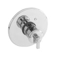 Miro - 3-1624TR 3/4" Round Thermostatic Trim Plate with Handle - Stellar Hardware and Bath 