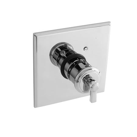 Miro - 3-1624TS 3/4" Square Thermostatic Trim Plate with Handle - Stellar Hardware and Bath 