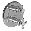 Astaire - 3-1643TR 1/2" Round Thermostatic Trim Plate with Handle - Stellar Hardware and Bath 