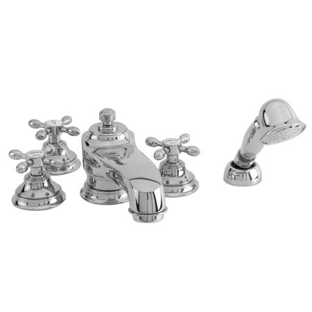 Astaire - 3-1647 Roman Tub Faucet with Hand Shower - Stellar Hardware and Bath 