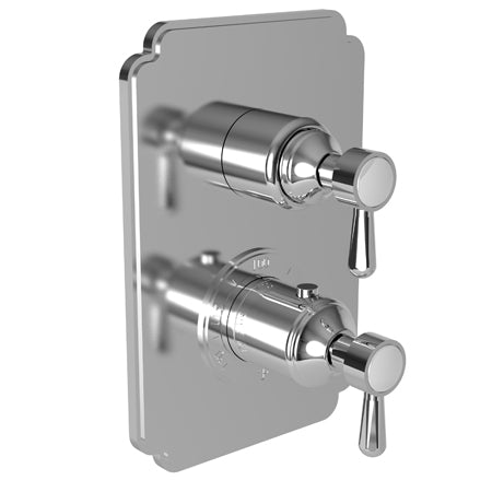 Astaire - 3-1663TS 1/2" Square Thermostatic Trim Plate with Handle - Stellar Hardware and Bath 