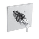 Astaire - 3-1664TS 3/4" Square Thermostatic Trim Plate with Handle - Stellar Hardware and Bath 