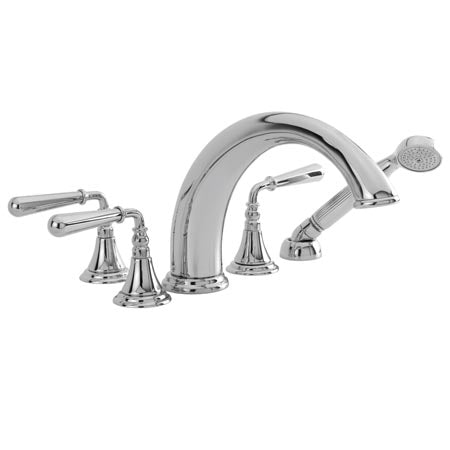 Bevelle - 3-1747 Roman Tub Faucet with Hand Shower - Stellar Hardware and Bath 