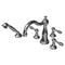 Victoria - 3-1777 Roman Tub Faucet with Hand Shower - Stellar Hardware and Bath 