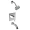 Newport Brass Cube 2 3-2022BP Balanced Pressure Tub & Shower Trim Set - Stellar Hardware and Bath 