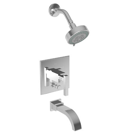 Cube 2 - 3-2022BP Balanced Pressure Tub & Shower Trim Set - Stellar Hardware and Bath 