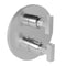 Newport Brass Cube 2 3-2023TR 1/2" Round Thermostatic Trim Plate with Handle - Stellar Hardware and Bath 