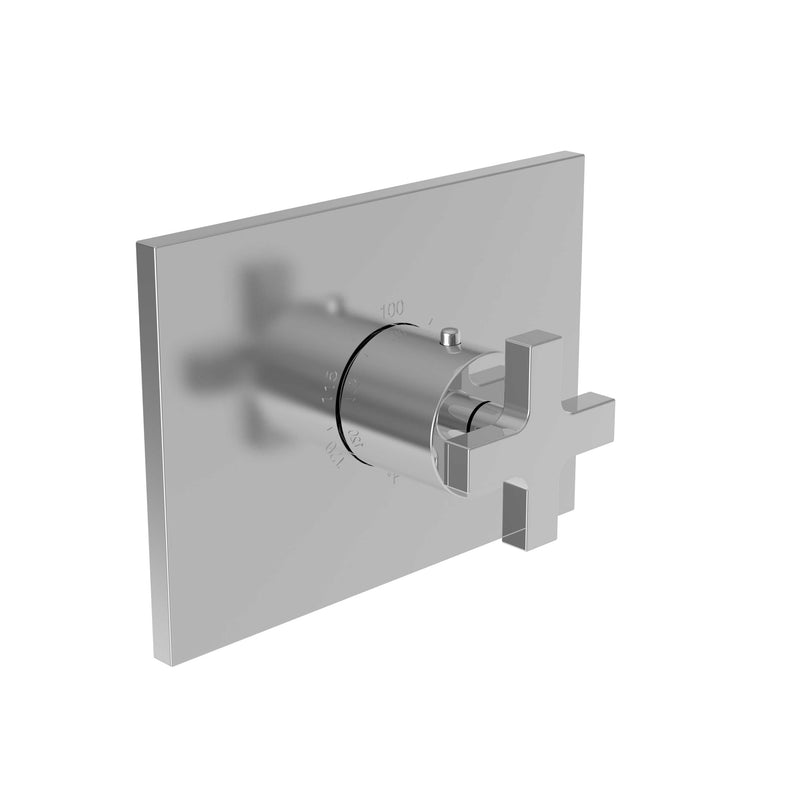 Newport Brass Secant 3-2064TS 3/4" Rectangular Thermostatic Trim Plate with Handle - Stellar Hardware and Bath 