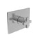 Secant - 3-2064TS 3/4" Rectangular Thermostatic Trim Plate with Handle - Stellar Hardware and Bath 