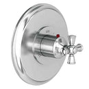 Newport Brass Aylesbury 3-2404TR 3/4" Round Thermostatic Trim Plate with Handle - Stellar Hardware and Bath 