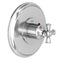 Aylesbury - 3-2404TR 3/4" Round Thermostatic Trim Plate with Handle - Stellar Hardware and Bath 