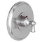 Newport Brass Aylesbury 3-2414TR 3/4" Round Thermostatic Trim Plate with Handle - Stellar Hardware and Bath 