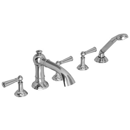 Newport Brass Aylesbury 3-2417 Roman Tub Faucet with Hand Shower - Stellar Hardware and Bath 