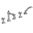 Jacobean - 3-2467 Roman Tub Faucet with Hand Shower - Stellar Hardware and Bath 