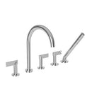 Priya - 3-2487 Roman Tub Faucet with Hand Shower - Stellar Hardware and Bath 