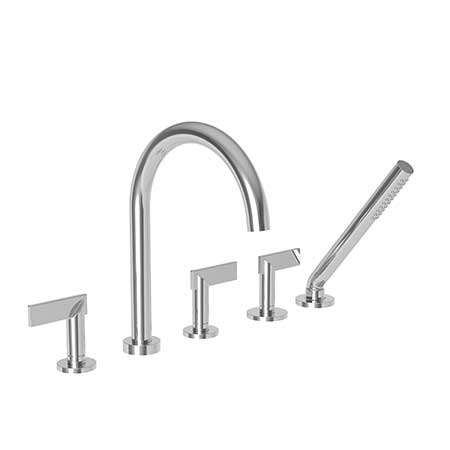 Priya - 3-2487 Roman Tub Faucet with Hand Shower - Stellar Hardware and Bath 