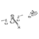 Newport Brass Ithaca 3-2557 Roman Tub Faucet with Hand Shower - Stellar Hardware and Bath 