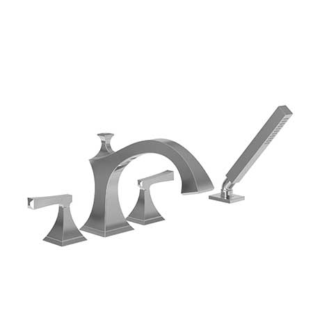 Newport Brass Joffrey 3-2577 Roman Tub Faucet with Hand Shower - Stellar Hardware and Bath 