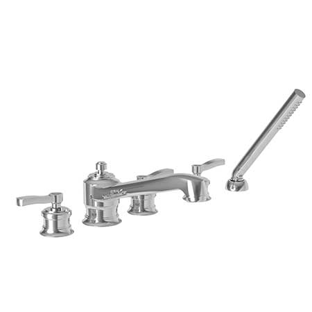 Newport Brass Roosevelt 3-2597 Roman Tub Faucet with Hand Shower - Stellar Hardware and Bath 