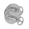 Slater - 3-2923TR 1/2" Round Thermostatic Trim Plate with Handle - Stellar Hardware and Bath 