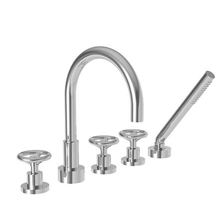 Newport Brass Slater 3-2927 Roman Tub Faucet with Hand Shower - Stellar Hardware and Bath 