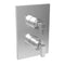 Malvina - 3-3143TS 1/2" Square Thermostatic Trim Plate with Handle - Stellar Hardware and Bath 