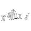 Alveston - 3-897 Roman Tub Faucet with Hand Shower - Stellar Hardware and Bath 