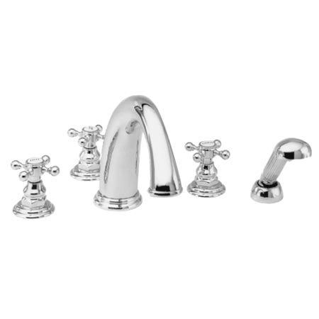 Alveston - 3-897 Roman Tub Faucet with Hand Shower - Stellar Hardware and Bath 