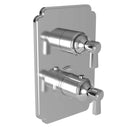 Newport Brass Astor 3-913TS 1/2" Square Thermostatic Trim Plate with Handle - Stellar Hardware and Bath 